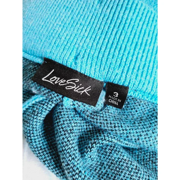 Women's Lovesick torrid Shorts Blue Size 3X sweater lightning bolt shorts - Picture 5 of 7